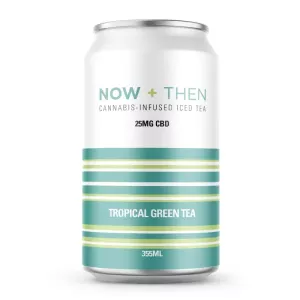 Nano CBD Tropical Green Tea 25mg / 1pcs – NOW+THEN
