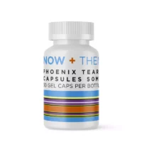 Now + Then Phoenix Tears 50mg capsules, 30 gel caps per bottle.
