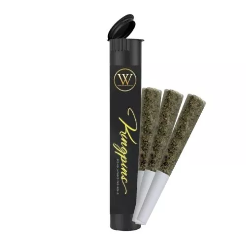 Kingpin Piña Colada Sativa Prerolls 1.5g / 3pcs – Westcoast Smoke Co.