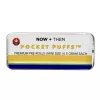 NOW + THEN Pocket Puffs: Premium Cannabis Pre-Rolls, 0.5g Each, THC Warning.