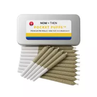 Pocket Puffs indica prerolls 15-pack tin by NOW+THEN