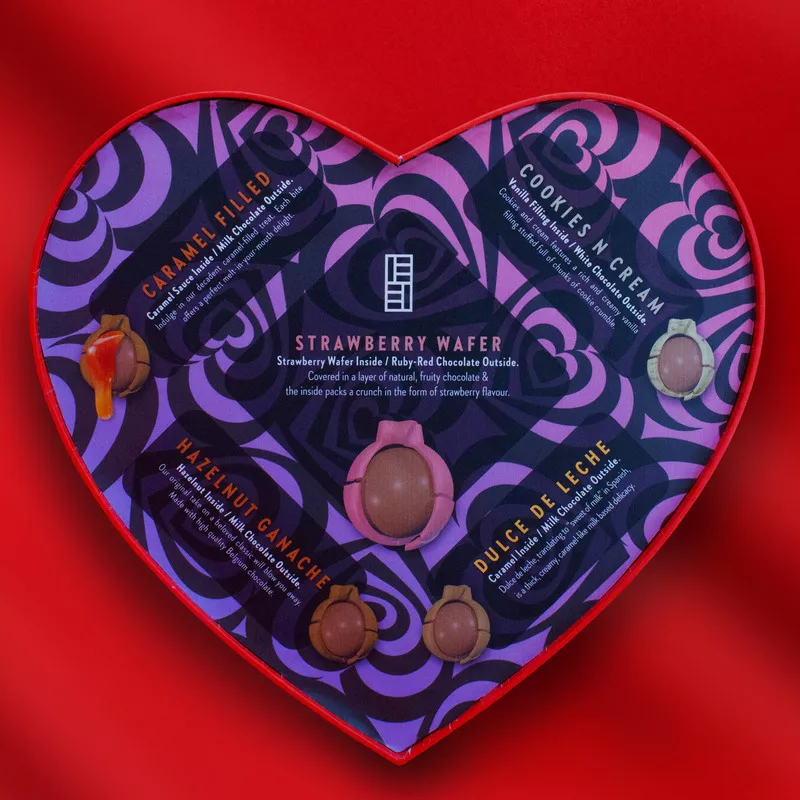 Shatter Love Bombs THC Chocolate Box 240mg / 12pcs – Euphoria Extractions