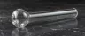 glass steamroller pipe with open carb end