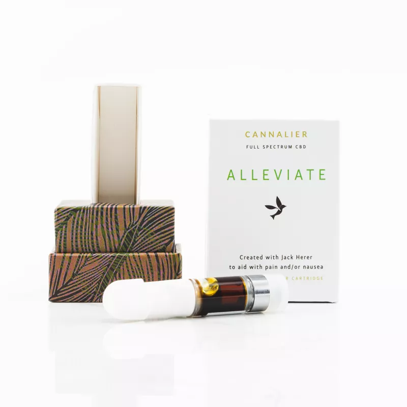CANNALIER ALLEVIATE CBD Cartridge for Pain and Nausea Relief