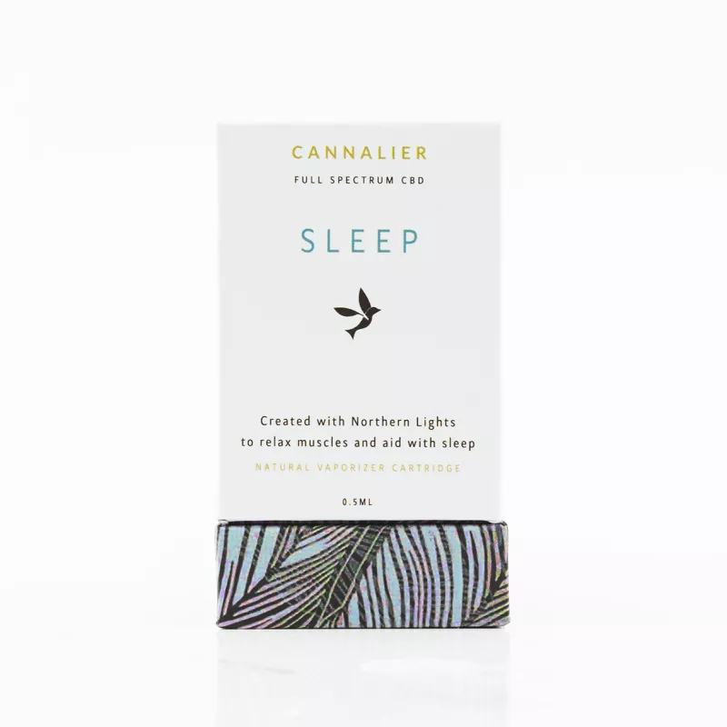 CANNALIER 0.5ML CBD Cartridge for Sleep with Northern Lights Extract