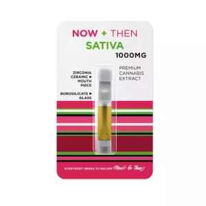 Sativa THC Cartridge 1g – NOW+THEN
