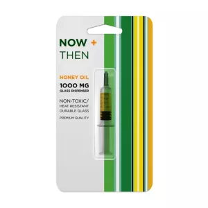 Honey Oil Vegan Glass Dispenser 1g – NOW+THEN