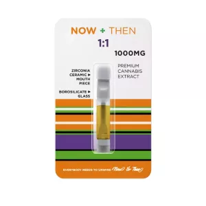 THC CBD Ratio Cartridge 1g – NOW+THEN