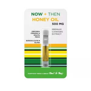 Honey Oil Cartridge 500mg – NOW+THEN