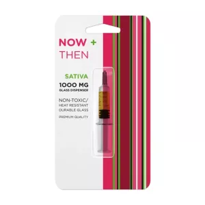 Sativa Extract Vegan Glass Dispenser 1g – NOW+THEN