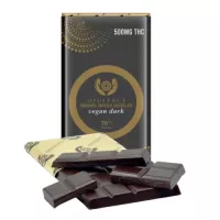 Premium vegan THC chocolate bar 500mg by OPULENCE