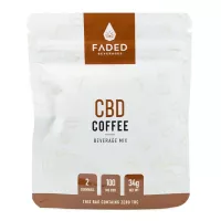 CBD for anxiety coffee mix by Faded Edibles instant preparation