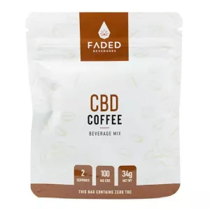 CBD Coffee Mix 100mg / 2 servings – Faded Edibles