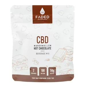 CBD Hot Chocolate 100mg / 2 servings – Faded Edibles