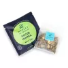 Focus Mintea CBD tea by Wesley Tea: caffeine-free, mindfulness-promoting herbal infusion with no THC.
