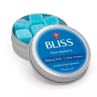 Blue Raspberry THC gummies