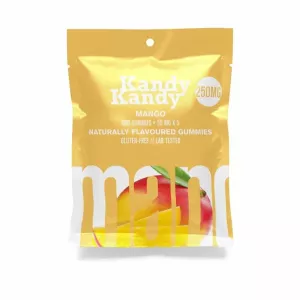 Mango Full Spectrum CBD Gummies 50mg x 5pcs (250mg) – KANDY KANDY