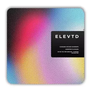 Infused THC Gumdrops 270mg / 9pcs – Elevtd