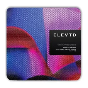 Infused THC Gumdrops 50mg x 9pcs (450mg) – Elevtd