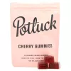Potluck Cherry Gummies 200MG THC - Cannabis-Infused Edibles Packaging.