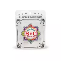 Fruit Salad THC gummies tropical flavors by SeC