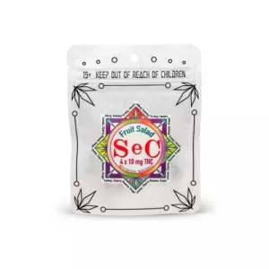 Fruit Salad THC Gummies 10mg x 4pcs (40mg) – Sec