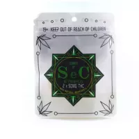 Premium pineapple THC gummies by SeC brand