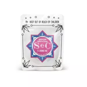 Hidden Gems THC Gummies 100mg x 2pcs (200mg) – Sec