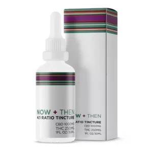 Ratio tincture 1000mg CBD 250mg THC – NOW+THEN