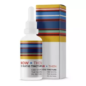 Ratio Tincture 500mg CBD : THC – NOW+THEN