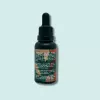 Sativa tincture bottle with dropper, 0.5 mg THC, enhances social experiences, herbal aphrodisiac.