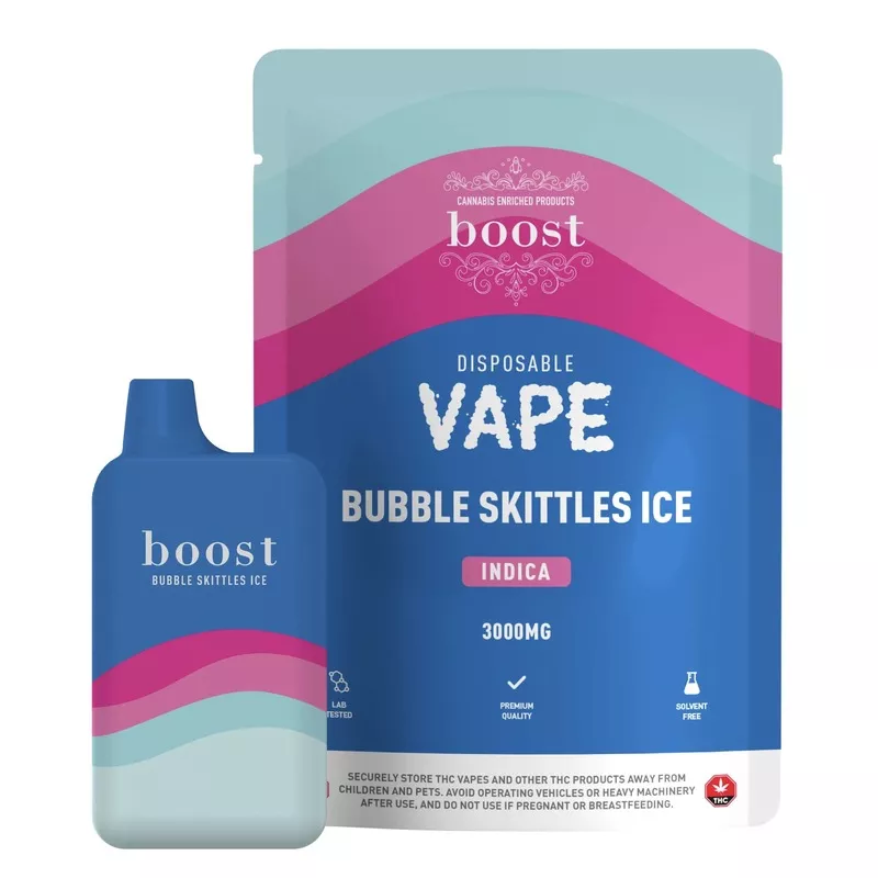Blue Skittles Indica THC Vape Pen 3G