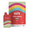 Boost Candy Carnival Sativa disposable vape with colorful packaging and 3000MG potency.
