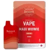 Red Boost Maui Wowie Sativa disposable vape with pouch, 3000mg, lab-tested, solvent-free.
