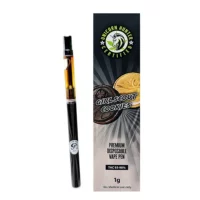 Unicorn Hunter Vape Pen with Girl Scout Cookies Flavor, 93-98% THC, for Medical Use Only.