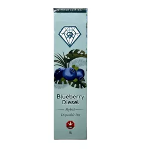 Blueberry Diesel THC Vape Pen 1g / 1pcs – Diamond
