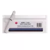 Cannabis extract pen beside a sealed pouch labeled indica 1000mg grape.