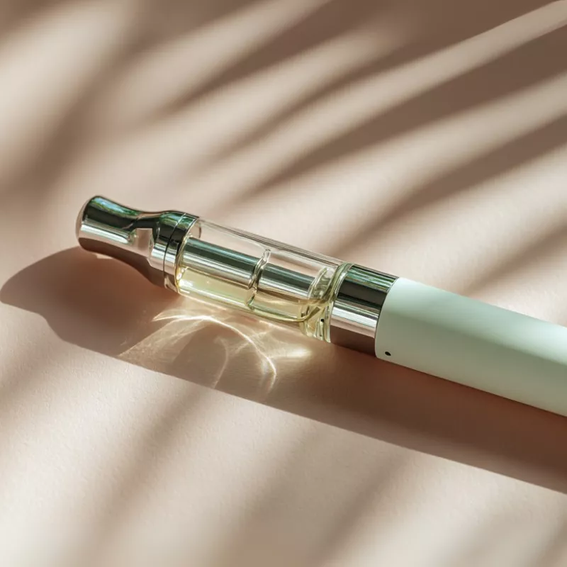 Stylish vape pen with a sleek design on a surface