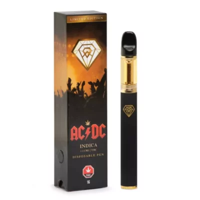 AC/DC Indica Vape Pen - Limited Edition with Balanced CBD/THC