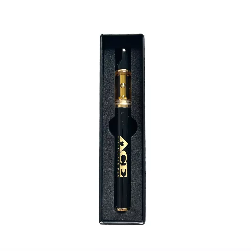 Black and gold Tom Ford vape pen in luxury protective packaging