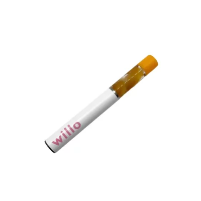 Wiilo Vape Pen with tan cartridge against white background.