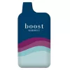 Sleek Blueberry Ice Boost vape design with vibrant colors and ergonomic portability.