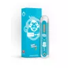 Vape pen packaging with cannabis flavor and branding.
