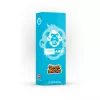Bright turquoise box with Vape Ape branding and Sour Diesel cannabis product.