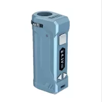 Blue Yocan Uni Pro vape batteries with OLED display and variable voltage control
