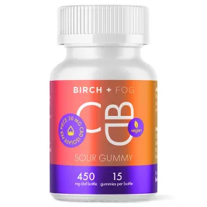 Mixed Sour Squares CBD Gummies 30mg x 15pcs (450mg) – BIRCH+FOG