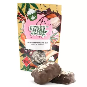 Vegan THC Hemp Trail Mix Bar 200mg / 2pcs – Sweet Jane