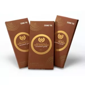 Caramel Gold Chocolate Bar 500mg / 24pcs – Opulence