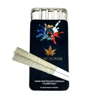 House Hippo hybrid prerolls 5-pack featuring quad-grade cannabis flower joints