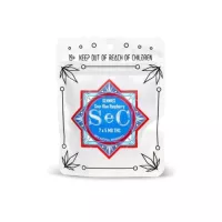 SeC Gemmies THC gummies 5mg blue raspberry cannabis edibles